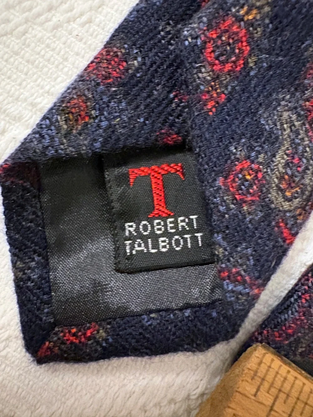 Robert Talbott Shelton Ltd Luxury Cashmere Silk Paisley Tie